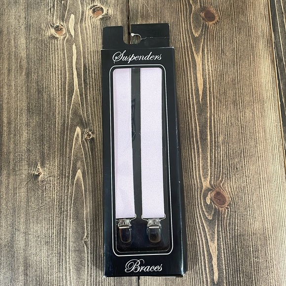 🌟Host Pick🌟Men’s Light Pink Suspenders - Picture 3 of 4